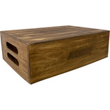 Kupo Brown Stained Apple Box - Full - 20in X 12in X 8in