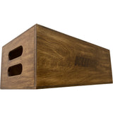 Kupo Brown Stained Apple Box - Full - 20in X 12in X 8in