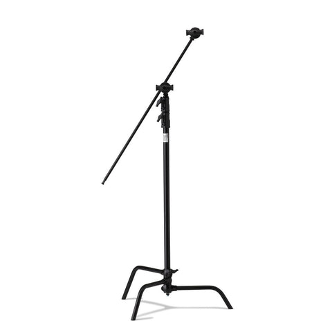 40in Master C-Stand with Sliding Leg Kit (Stand 2.5in Grip Head & 40in Grip Arm with Hex Stud) - Black