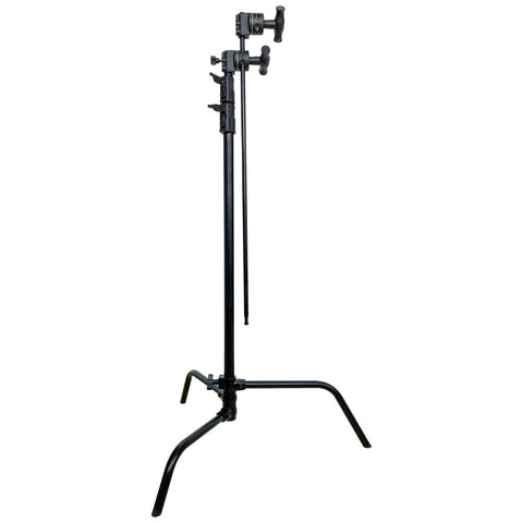 40In Master C-Stand With Sliding Leg Kit & Quick-Release System (Stand With 2.5In Grip Head & 40In Grip Arm With Hex Stud) - Black