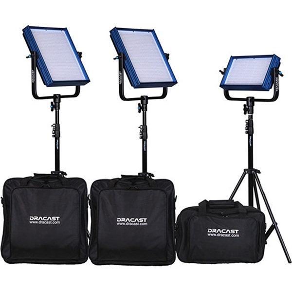 Dracast BV/G Plus LED Bi-Color 4-Light ENG Complete Kit