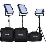 Dracast BV/G Plus LED Bi-Color 4-Light ENG Complete Kit