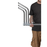 Kupo 40in Master C-Stand with Turtle Base - Silver
