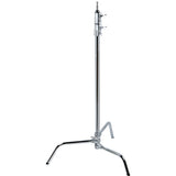 Kupo 40In Master C-Stand With Sliding Leg & Quick-Release System - Silver