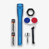 Maglite Mini Maglite 2-Cell AA Flashlight with Holster - Blue