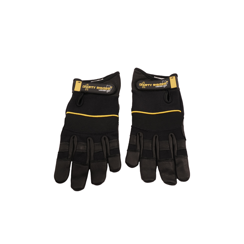 Dirty Rigger Leather Grip Rigger Gloves 